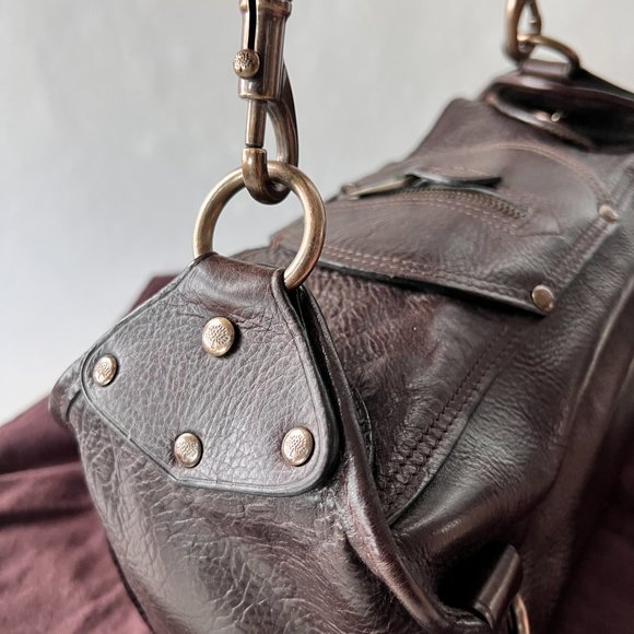 Mulberry Emmy Handbag - Darwin Dark Brown - Picture 8 of 14